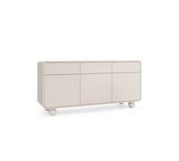 Arte Albion Sideboard Cabinet 160Cm - Cashmere Finish, Push-To-Open Doors & Drawers With Shelves