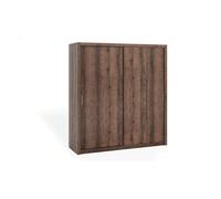 Arte Bono Sliding Door Wardrobe In Oak Monastery - Minimalist Bedroom & Hallway Storage - W2000mm X H2150mm X D620mm
