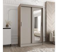 Arte Cashmere Wardrobe W120Cm X H200Cm X D62Cm - Affordable Calm For Small Bedrooms