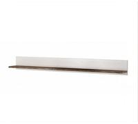Arte Chic Larona 02 Wall Shelf 1850mm In Oak Sibiu Larche & Sonoma Truffle - Rustic Charm And Functionality H200mm D210mm