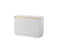 Arte Contemporary White Royal Sideboard Cabinet H71Cm W104Cm D39Cm - Minimalist Storage For Tight Spaces