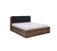Arte Denver 06 Ottoman Bed - Stylish Storage Double Bed In Oak Monastery - W1820mm X H1050mm X D2135mm