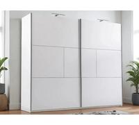 Arte Discover The Sleek White Matte Nimes W250 Cm Sliding Wardrobe - Space-Savvy Style Meets Smart Storage