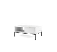 Arte Elegant Nova Coffee Table H460mm W1040mm D680mm In White Matt - Sl nd Versatile
