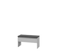 Arte Grey Simply 3 Hallway Bench W92Cm X H50Cm X D40Cm - Modern Minimalist Style