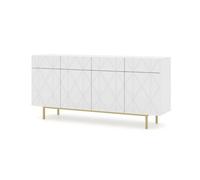 Arte Kairo Sideboard Cabinet In White Matt W1800mm X H840mm X D410mm