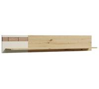 Arte Keks Floating Shelf 170 Cm In Cashmere & Oak Artisan - Extra-Wide Display Ledge For Cohesive Modern Walls