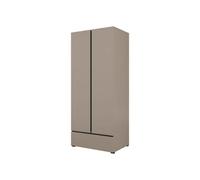 Arte Kross 89Cm Hinged Wardrobe In Rich Congo - Space-Saving Sophistication For Contemporary Spaces