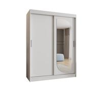 Arte Luminous White Lucy Sliding Door Wardrobe 1500mm X 2000mm X 620mm - A Bright And Elegant Storage Essential