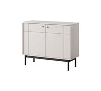 Arte Luxurious Japandi Sideboard Cabinet H840mm W1040mm D390mm In Cashmere - Refined Storage Sanctuary