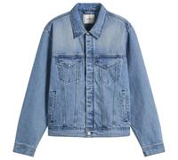 Arte Men's Circle Logo Denim Jacket Bleach Wash XL
