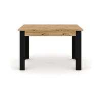 Arte Modern Nuka Extending Dining Table In Oak Artisan W1200/1600mm X H760mm X D800mm