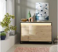 Arte Modern Quant 04 Chest Of Drawers With 6 Drawers And Led Lighting H)910mm (W)1300mm (D)410mm - Efficient Clothing Storage
