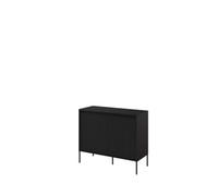 Arte Modern Trend Large Sideboard Cabinet (H1660mm W830mm D400mm) - Black Matt