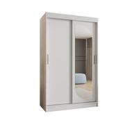 Arte Pristine White Lucy Sliding Door Wardrobe 1200mm X 2000mm X 620mm - A Sophisticated Storage Masterpiece