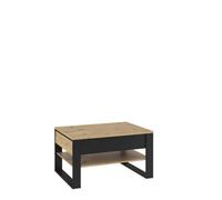 Arte Quant 09 Modern Coffee Table With Drawers And Shelf (W)1000mm (H)550mm (D)700mm