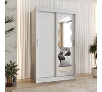 Arte Radiant White Spoti Sliding Door Wardrobe 1200mm X 2000mm X 620mm - A Sl nd Versatile Storage Essential