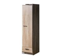 Arte Romero R17 Tall Cabinet Right - Minimalist Design In Oak Canyon, H1925mm W500mm D580mm