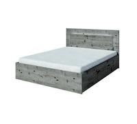 Arte Rustic Oak Wellington Divan Bed 160Cm - Led Headboard & Under-Bed Storage For A Serene, Organised Bedroom