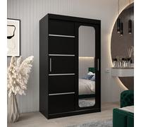 Arte Sl lack Uppsala V2 Sliding Door Wardrobe 120Cm - Smart, Minimal Storage