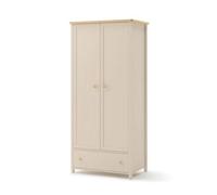 Arte Story 12 Hinged Wardrobe 85Cm - Beige & Oak Vincenza, Shelves, Hanging Rails & Drawer Storage