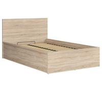 Arte Tetrix Ottoman Bed 120 X 200Cm Oak Sonoma With Storage