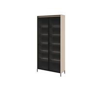 Arte Trend Beige Tall Display Cabinet 920 X 340 X 1960mm
