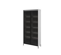 Arte Trend White Matt Tall Display Cabinet 920 X 340 X 1960mm