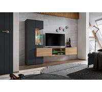 Arte Try Tv Entertainment Unit: Elegant Storage Solution - W2100mm X H1600mm X D400mm For Tvs Up To 58"