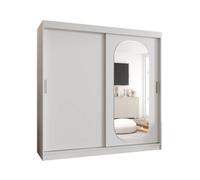 Arte White Royal Sliding Door Wardrobe 2000mm X 2000mm X 620mm - A Bright And Sophisticated Storage Sanctuary