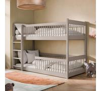 Arte Wooden Bunk Bed Boston Cashmere - Soft-Toned Pine Frame With Guardrails