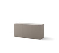 Arte Woow 07 Sideboard Cabinet 140Cm In Grey - Modern Storage For Dynamic Family Living