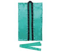 Artec 19797 Soft Satin Long Happy (with Bee Maki) M (Happy 24.2 x 39.4 inches (61.5 x 100 cm), Flower 51.2 x 1.8 inches (130 x 4.5 cm) Green Green Green