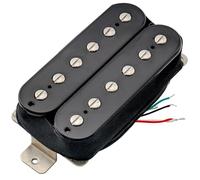 Artec HBBA-TBN Alnico 5 Uncovered Humbucker Electric Guitar Neck Pickup 8.4K, Black