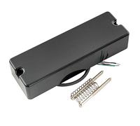 Artec MDC6 Ceramic Magnet Soapbar Style Bass Pickup Neck Pickup 16K for 6-String Bass, Black