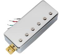 Artec MLA97 Alnico 5 Covered Mini Humbucker Electric Guitar Bridge Pickup 10K, Chrome