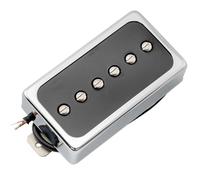 Artec SHA66C Alnico 5 Splendor LP Single Coil Neck Pickup 8000Ω for Les Paul Style Electric Guitar, Chrome/Black