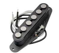 Artec TFA65 Alnico 5 Big Pole Piece Neck Pickup 8K for Tele Style Electric Guitar, Black