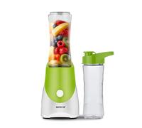 ARTECH Personal Blender 300W - Portable Smoothie Maker with 2 x 600ml Bottles | One-Touch Operation | Compact Design | Stainless Steel Blades for Shakes, Juices, Protein (White & Green Base)