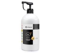 Artecho Titanium White Acrylic Paint - Large Bottle 1000ml / 33.8oz, Craft Paint for Canvas, Rocks, Wood, Fabric, Ceramic, Non-Toxic
