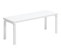 Artek - 153A Bench, White lacquered Birch - White lacquered