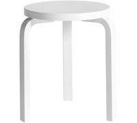 Artek - 60 Stool, White - White
