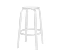 artek 64 Bar Stool H75 cm White