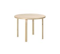 artek 90A Dining Table Ø100 Wild Birch