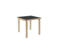 artek Aalto 80C Square Dining Table Black