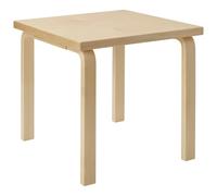 Artek - Aalto 80C Table Square 60x60 cm, Birch - Birch
