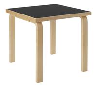 artek Aalto 80C Square Dining Table Black