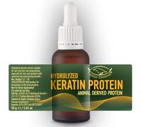 Artekas Innovation - HYDROLYZED KERATIN PROTEIN - Liquid - Cosmetic Grade - for Homemade Skin, Hair and Nail Products - 30 g | 1 oz
