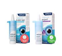 Artelac Multipack, Every Day Eye Drops for Dry Eyes Treatment, Preservative Free and Night Eye Drops, Symptom Relief for Tired and Tearing Eyes