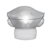 Artemide Patroclo table lamp Ø50 cm Smoked glass